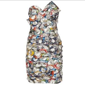 ❌SOLD❌Moschino Couture "Can It" Dress